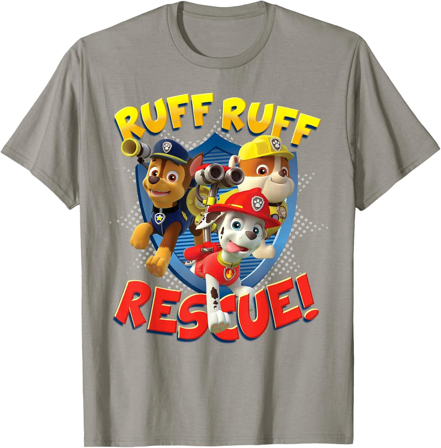 PAW Patrol Ruff Ruff Rescue! T- Shirts T-Shirt - T-Shirt | Sand