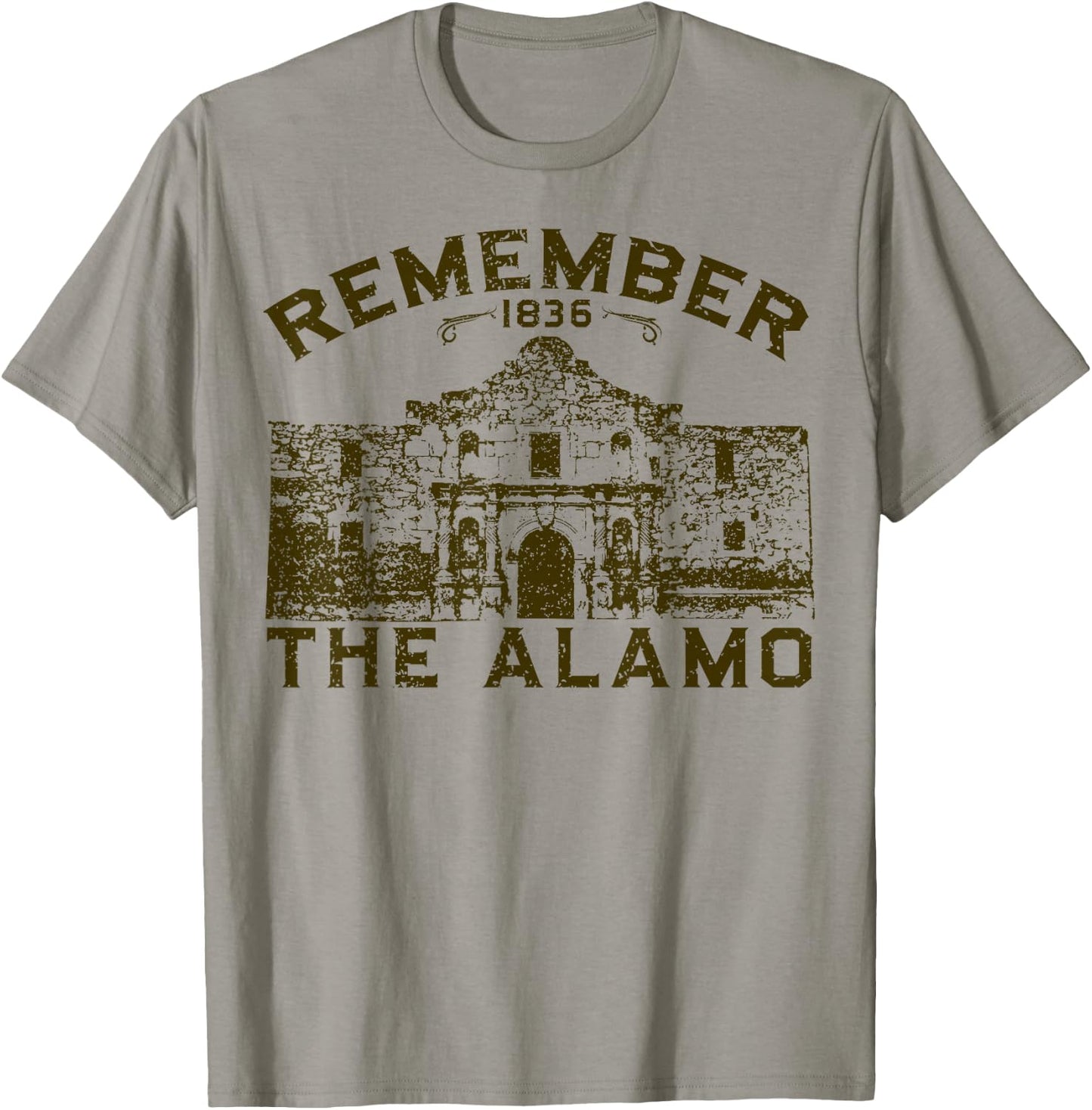 Remember The Alamo Souvenir History San Antonio Texas T-Shirt - T-Shirt | Sand