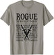Rogue, The Master of Trickery - RPG Class T-Shirt - T-Shirt | Sand