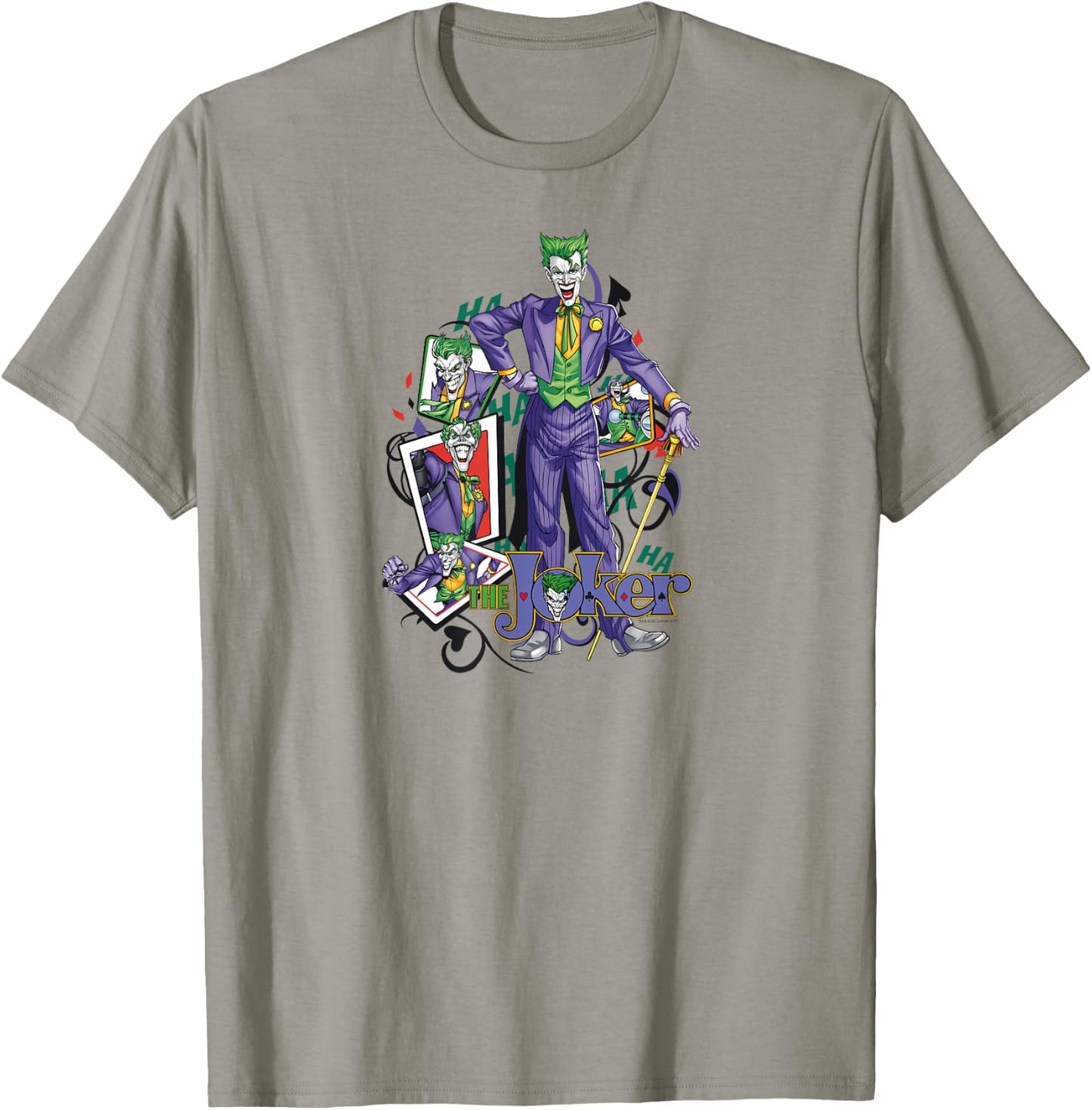 Batman the Joker Wild Cards T-Shirt - T-Shirt | Sand