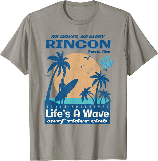 Vintage Rincon Puerto Rico Surf Rider Club T-Shirt - T-Shirt | Sand
