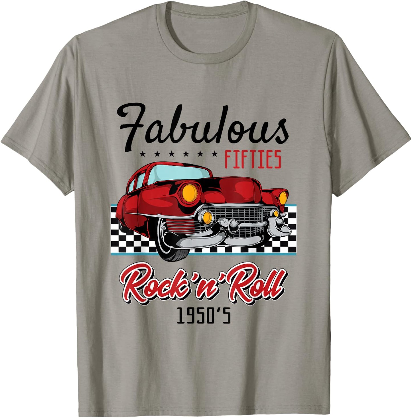 50s Rockabilly Vintage 1950s Clothing Men T-Shirt - T-Shirt | Sand