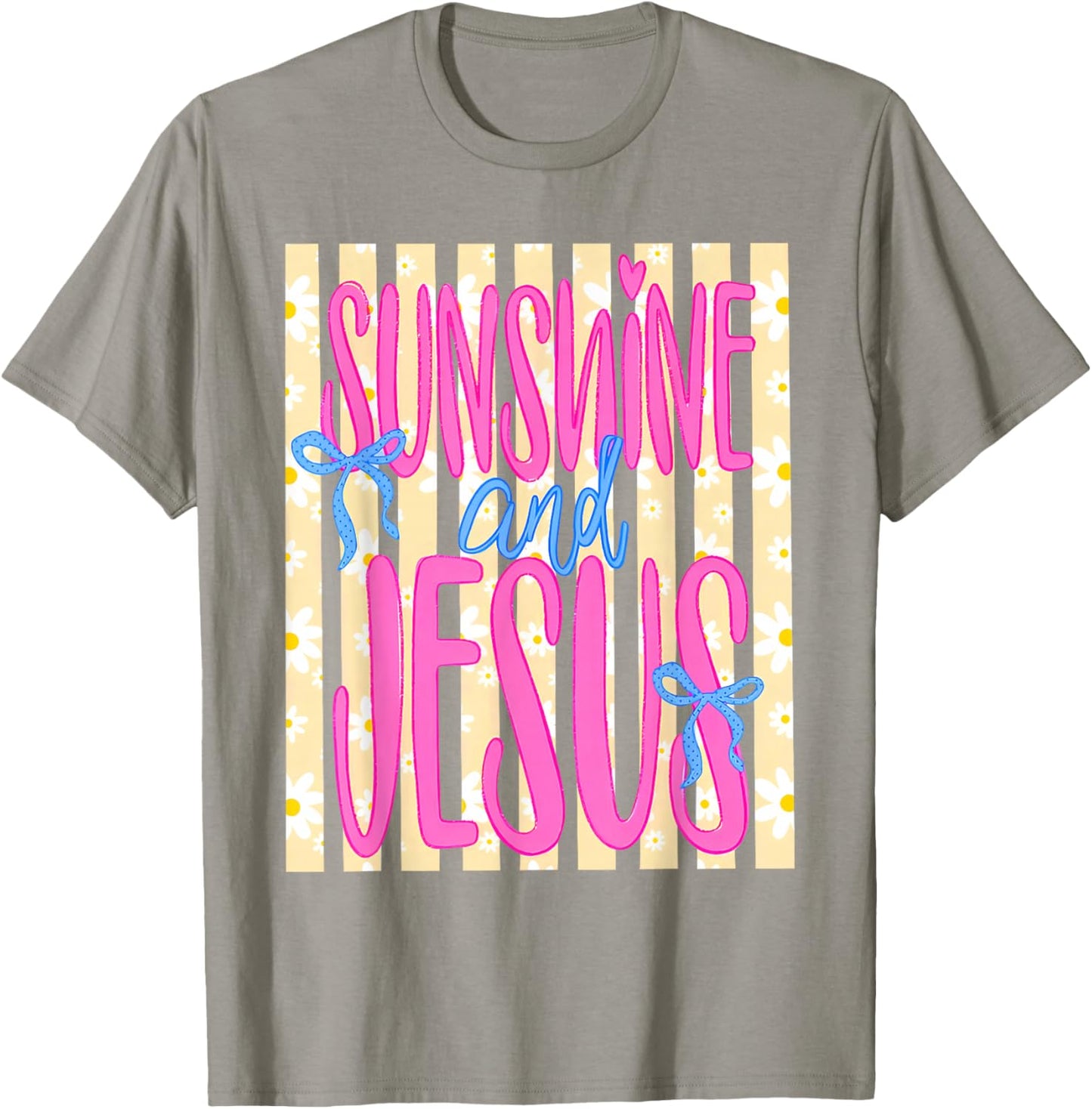 Summer Vacation Sunshine and Jesus Christian Hawaii Beach T-Shirt - T-Shirt | Sand