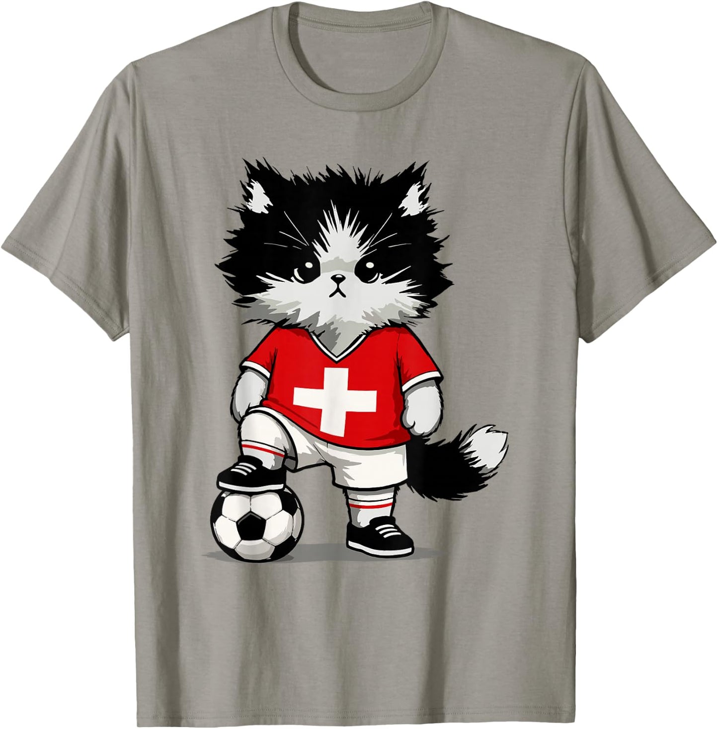 Swiss Flag Men Women Kids Switzerland T-Shirt - T-Shirt | Sand