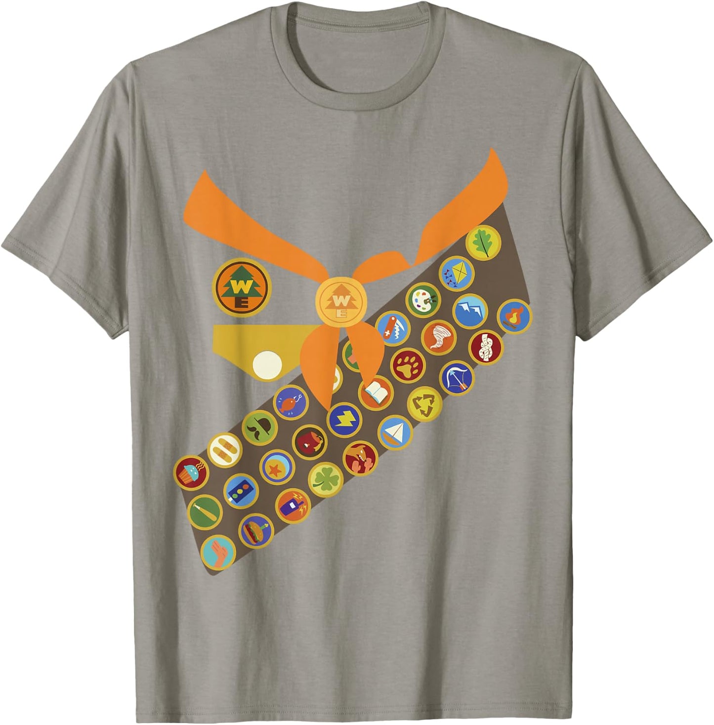 Disney Pixar Up Wilderness Explorer Costume Halloween T-Shirt - T-Shirt | Sand