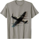 WW2 Airplane Noisy Jitter Vintage Aviation T-Shirt - T-Shirt | Sand