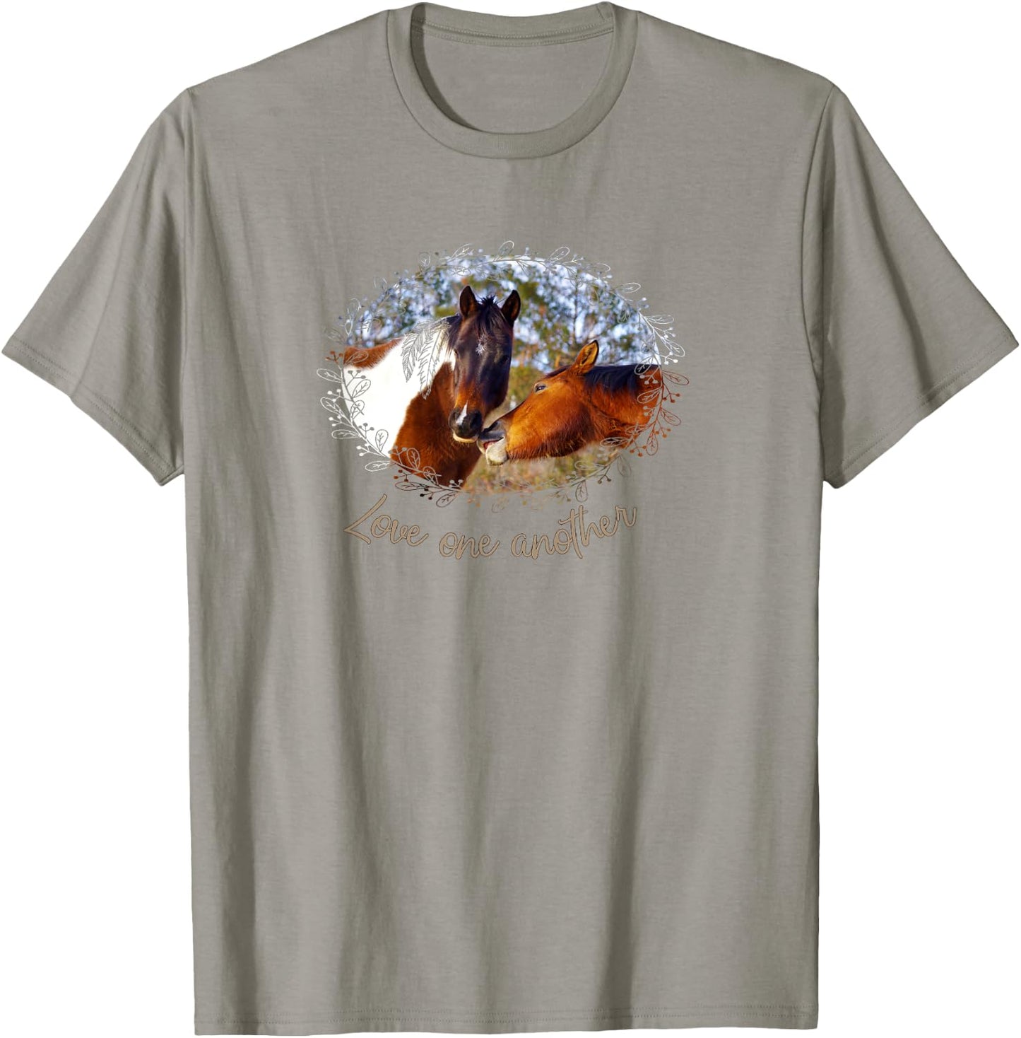 Paint Horse - Love one another T-Shirt - T-Shirt | Sand