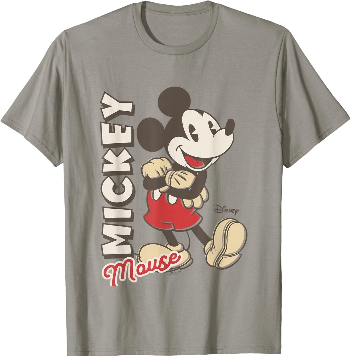Disney Mickey and Friends Mouse Classic Pose T-Shirt - T-Shirt | Sand