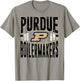 Purdue Boilermakers Vintage 90's Retro Gray T-Shirt - T-Shirt | Sand