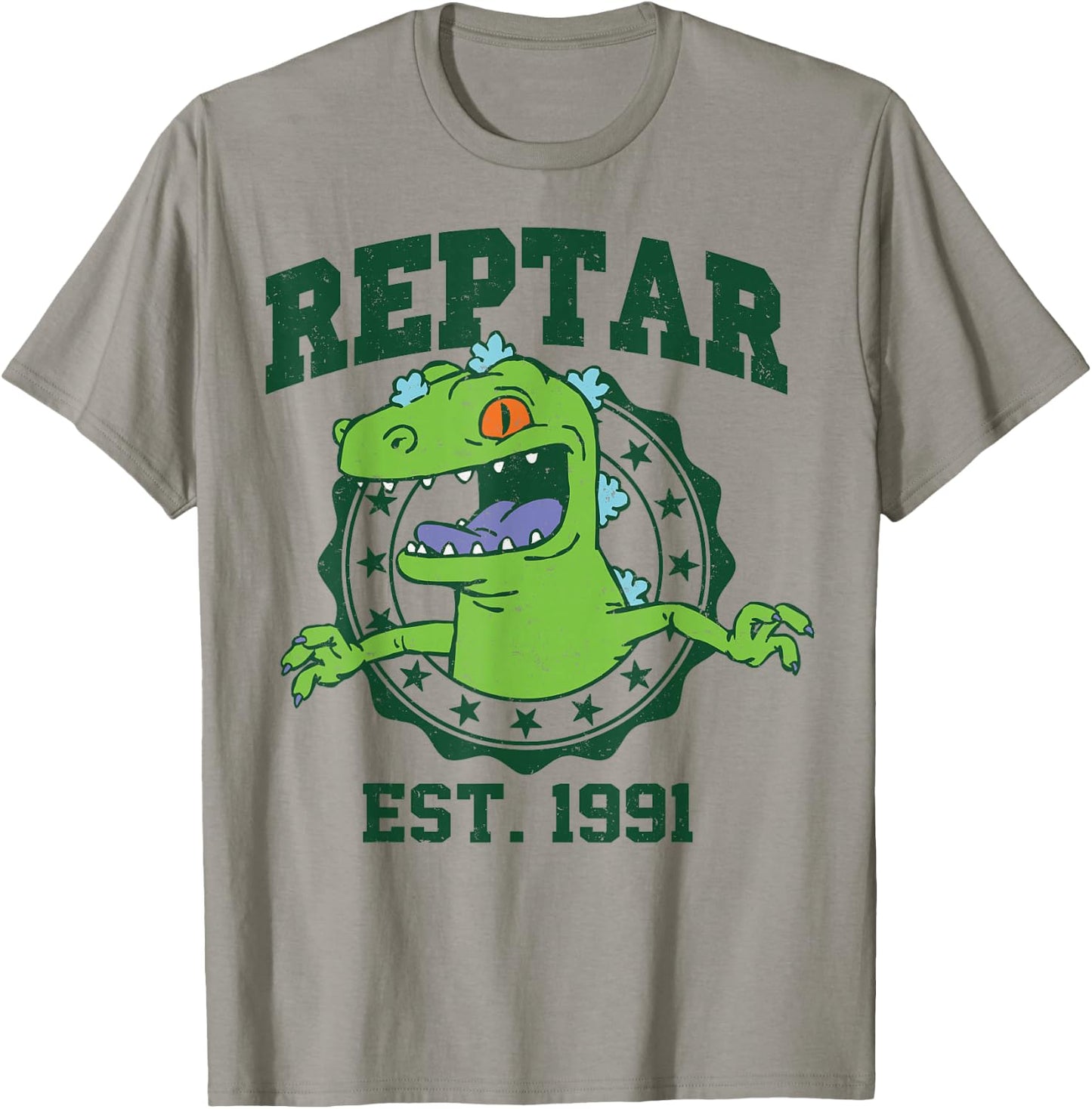 Nickelodeon Reptar Est 1991 T-Shirt - T-Shirt | Sand