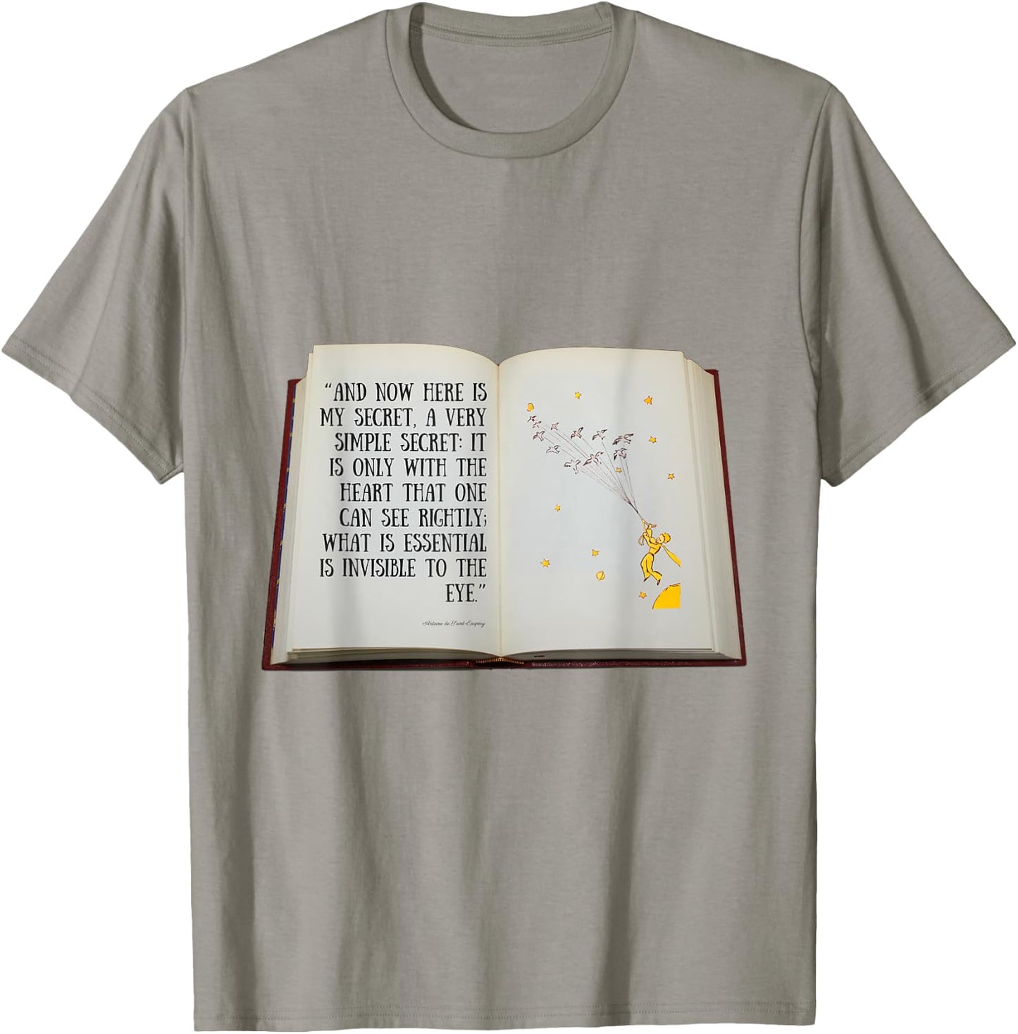 Shirt for readers: Le Petit Prince shirt T-Shirt - T-Shirt | Sand