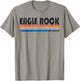 Vintage 1980s Style Eagle Rock CA T-Shirt - T-Shirt | Sand