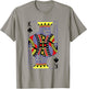King Of Spades Deck Of Cards Group Costume Halloween Casino T-Shirt - T-Shirt | Sand