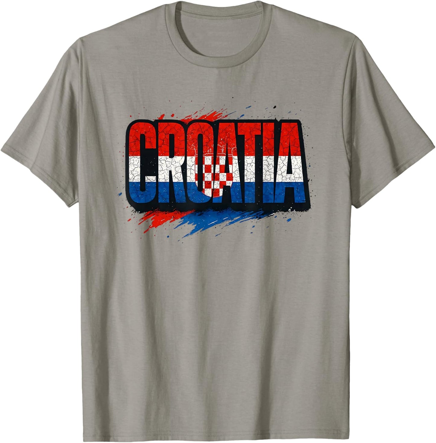 Croatia , Croatian map, Croatia Shirts T-Shirt - T-Shirt | Sand