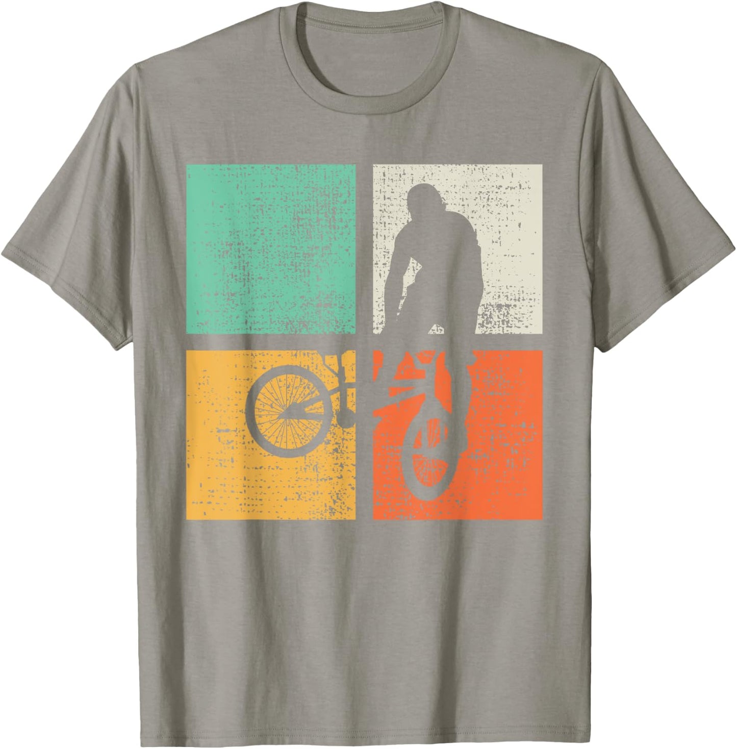 BMX Retro Vintage Bike Rider Gift T-Shirt - T-Shirt | Sand