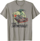 Batman Classic TV Series To the Batmobile T-Shirt - T-Shirt | Sand
