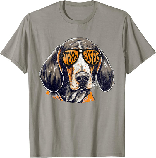 Tennessee Dog Sport Lovers | Tennessee Coonhound Fan Men Women Kids T-Shirt - T-Shirt | Sand
