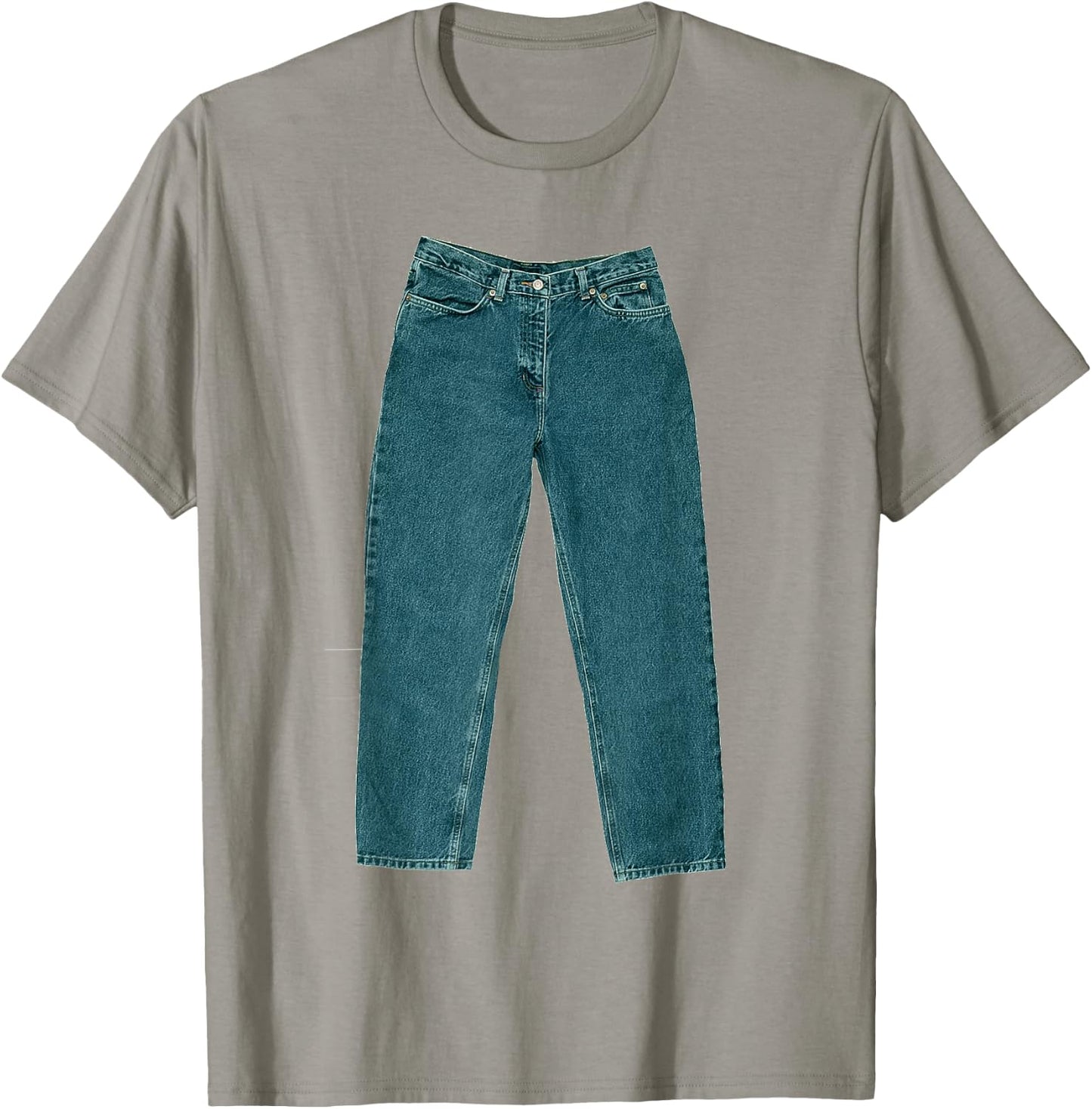 Pants on a Shirt - Funny, Ironic T-Shirt - T-Shirt | Sand