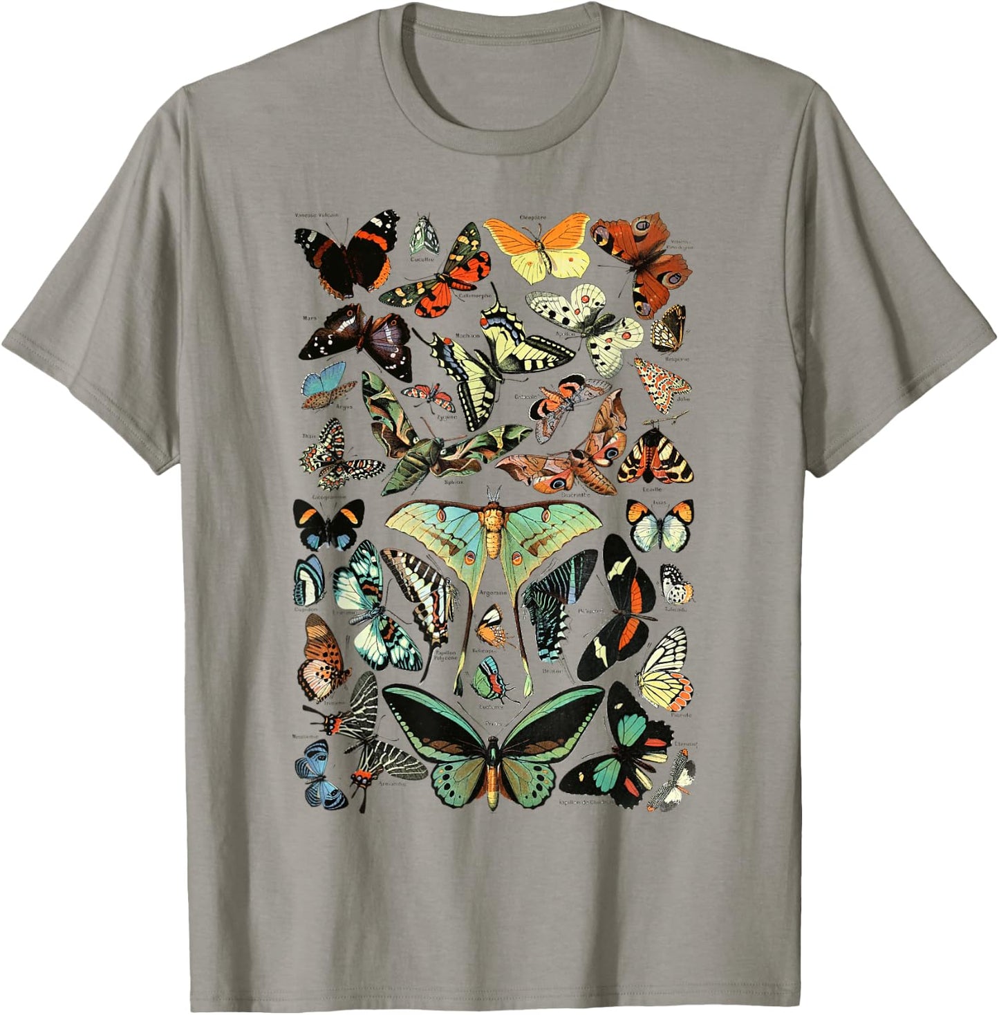 Vintage Butterflies Butterfly Collection entomology T-Shirt - T-Shirt | Sand