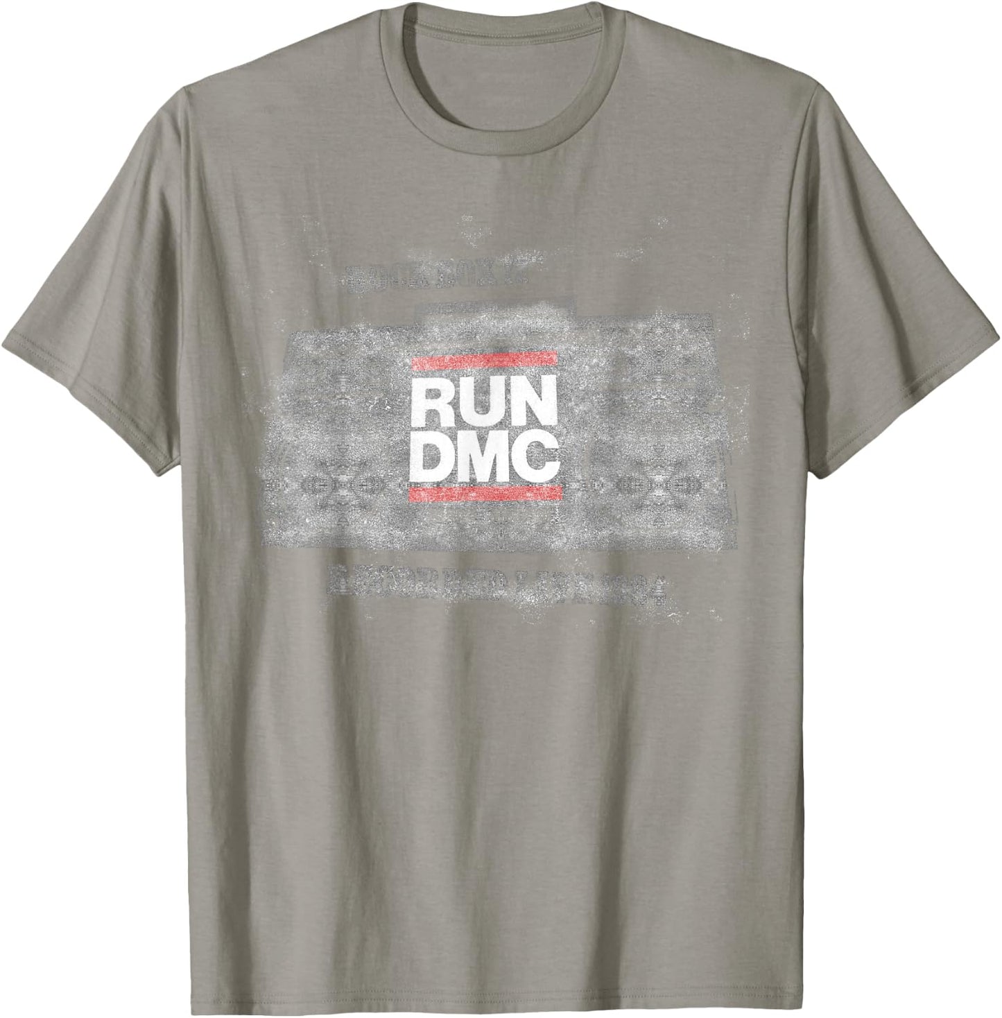 Run DMC Official Recorded Live 1984 T-Shirt - T-Shirt | Sand
