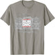 Run DMC Official Recorded Live 1984 T-Shirt - T-Shirt | Sand