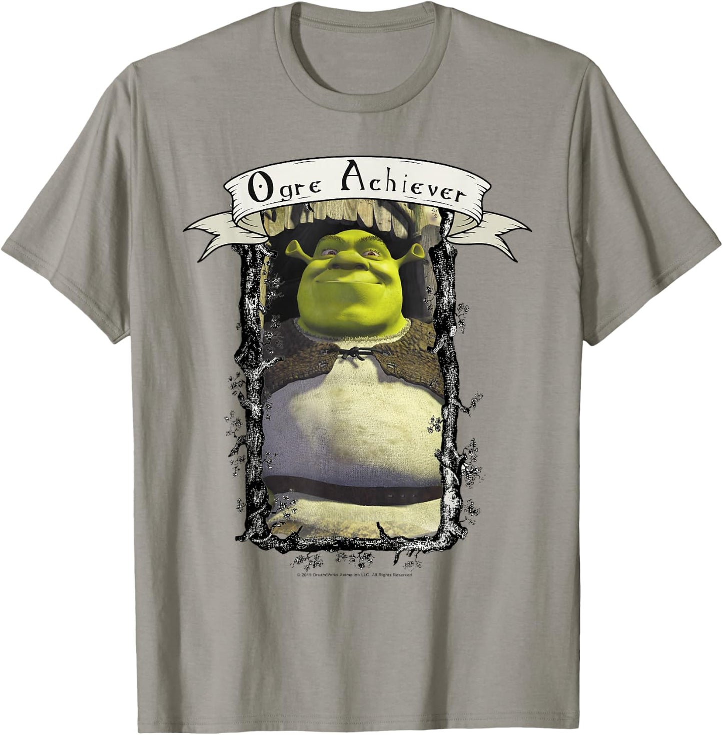 Shrek Ogre Achiever Award T-Shirt - T-Shirt | Sand