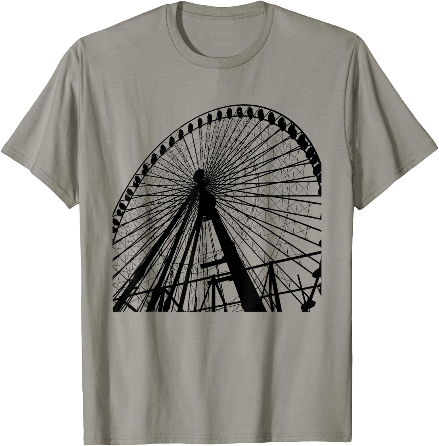 Ferris Wheel T-Shirt - T-Shirt | Sand