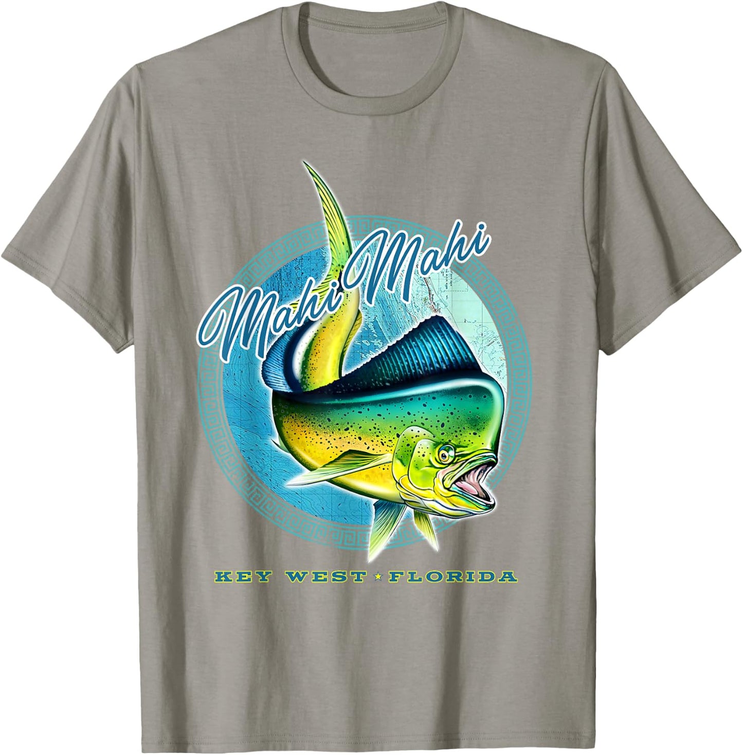 Mahi Mahi Key West Florida T shirt T-Shirt - T-Shirt | Sand