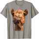 Camel Animal Face T-Shirt - T-Shirt | Sand
