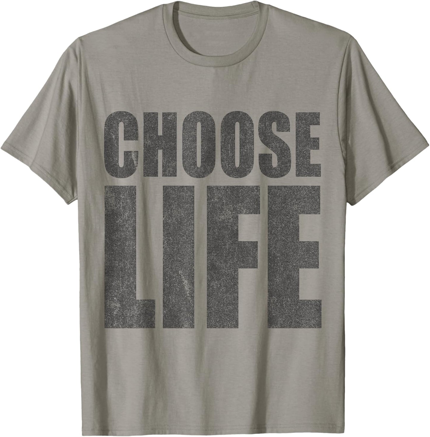 Choose Life Pro-Life Retro 80s T-Shirt - T-Shirt | Sand