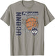 Connecticut Huskies Women's Basketball Vintage 90's Gray T-Shirt - T-Shirt | Sand