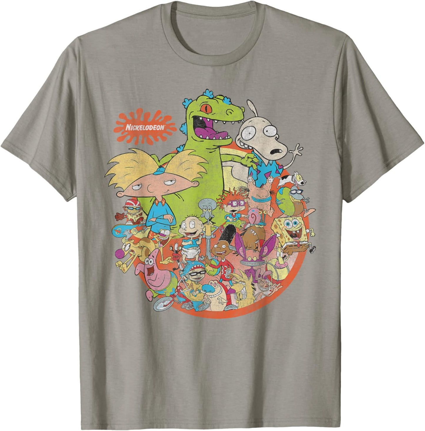 Nickelodeon 90's Nicktoons Graphic T-Shirt - T-Shirt | Sand
