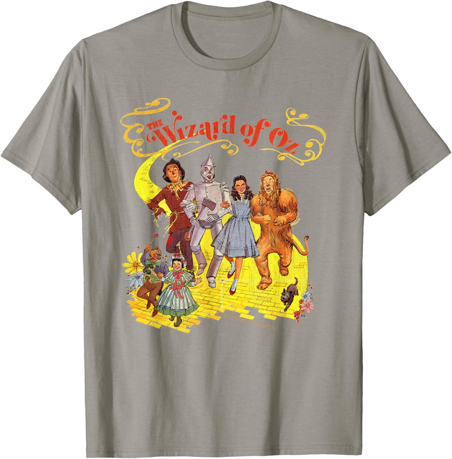 Wizard of Oz Classic Brick Road Small T-Shirt - T-Shirt | Sand