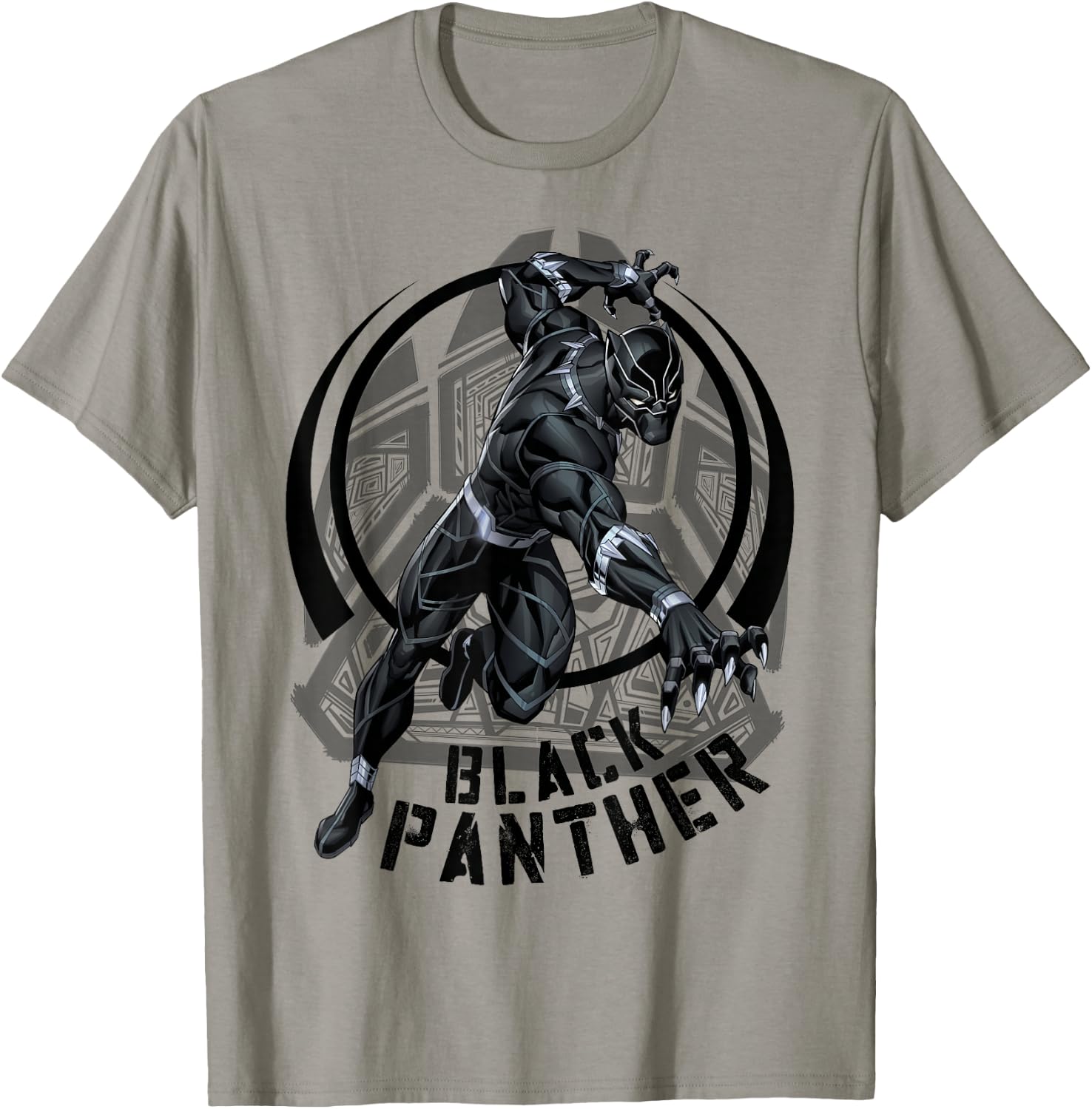 Marvel Black Panther King of Wakanda Paw Graphic T-Shirt - T-Shirt | Sand