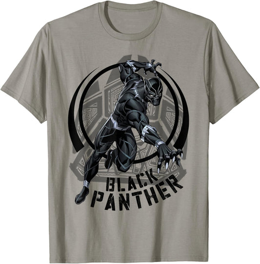 Marvel Black Panther King of Wakanda Paw Graphic T-Shirt - T-Shirt | Sand