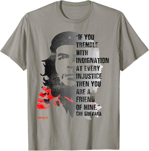 Retro Che Guevara Admirer Revolutionary Quote Meme T-Shirt - T-Shirt | Sand