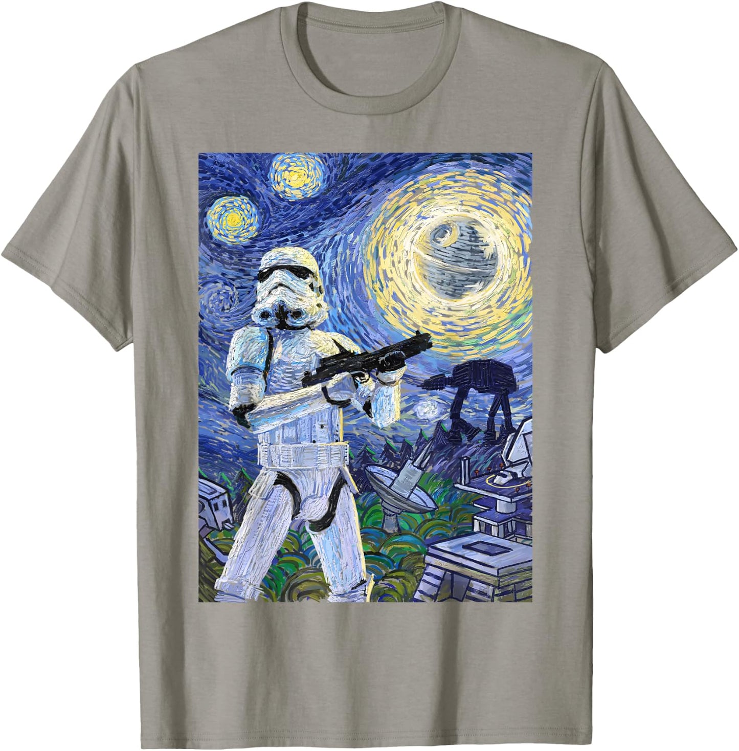 Star Wars Stormtrooper Starry Night Graphic T-Shirt - T-Shirt | Sand