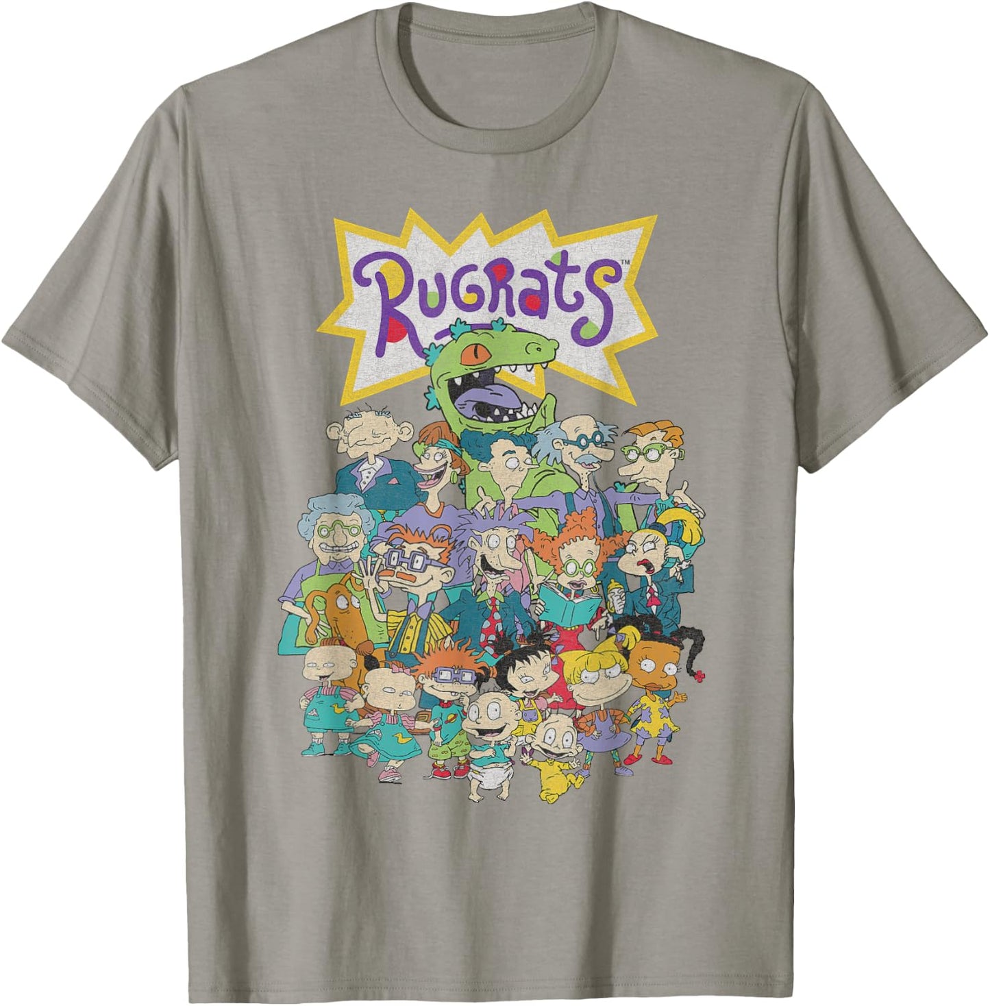 Nickelodeon Rugrats Full Character Portrait T-Shirt - T-Shirt | Sand
