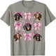 Dachshund Dog Mom Girl Coquette Bow Pink T-Shirt - T-Shirt | Sand