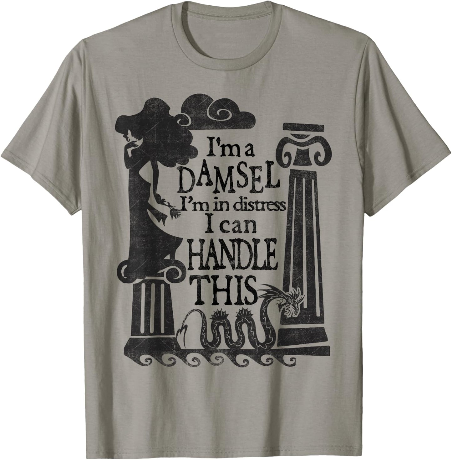 Disney Hercules Meg Damsel Retro Quote Poster T-Shirt - T-Shirt | Sand