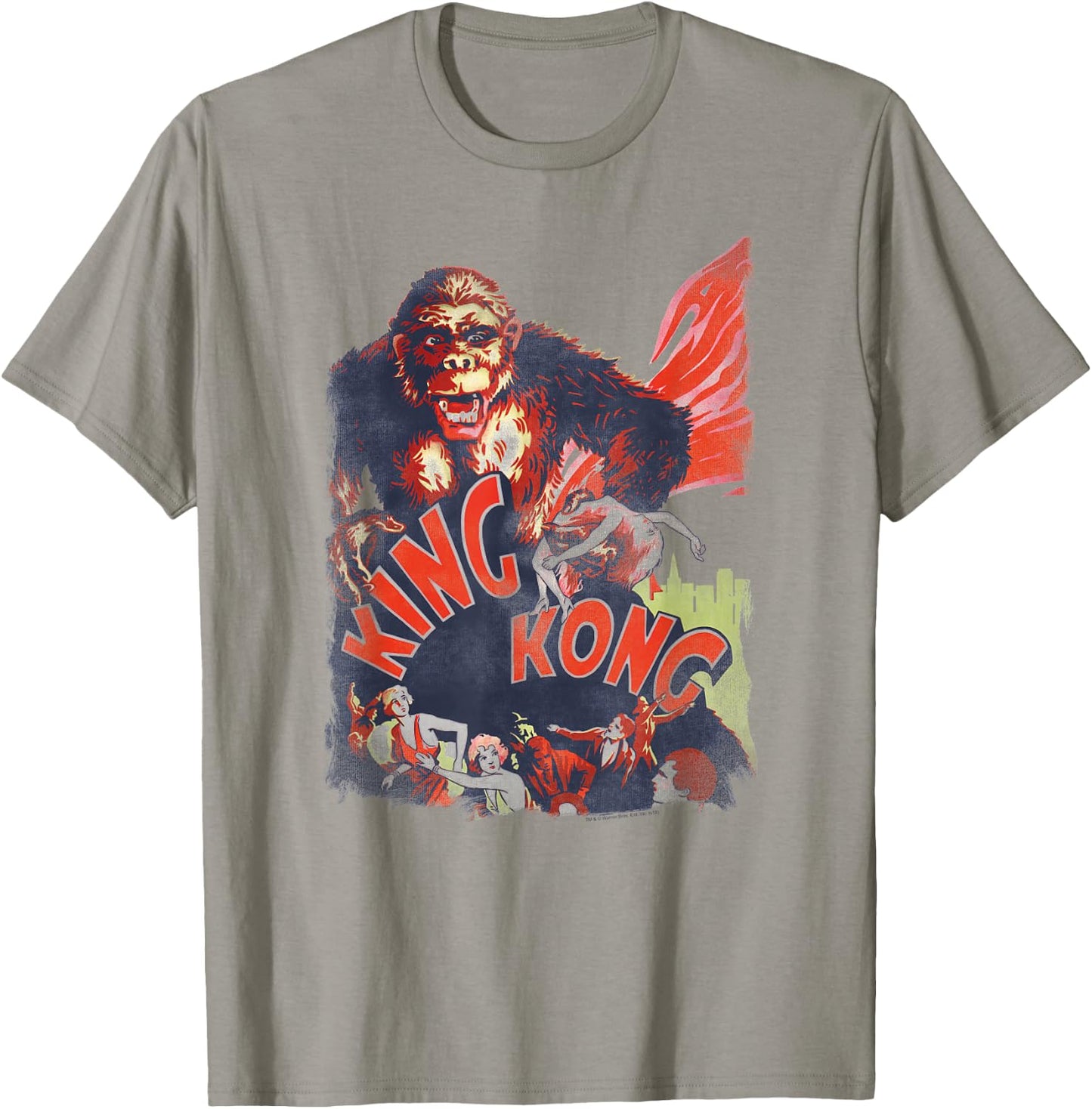 King Kong You Better Run T-Shirt - T-Shirt | Sand
