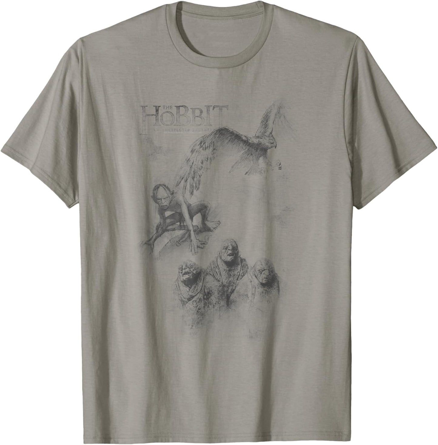 Hobbit Sketches T Shirt T-Shirt - T-Shirt | Sand