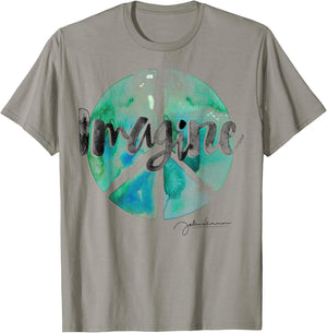 John Lennon - Peace Sign T-Shirt - T-Shirt | Sand