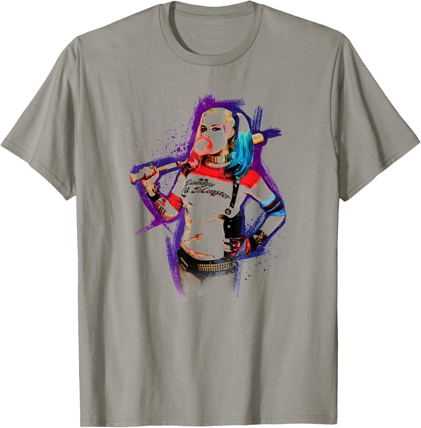 Suicide Squad Harley Quinn Bubble T Shirt T-Shirt - T-Shirt | Sand