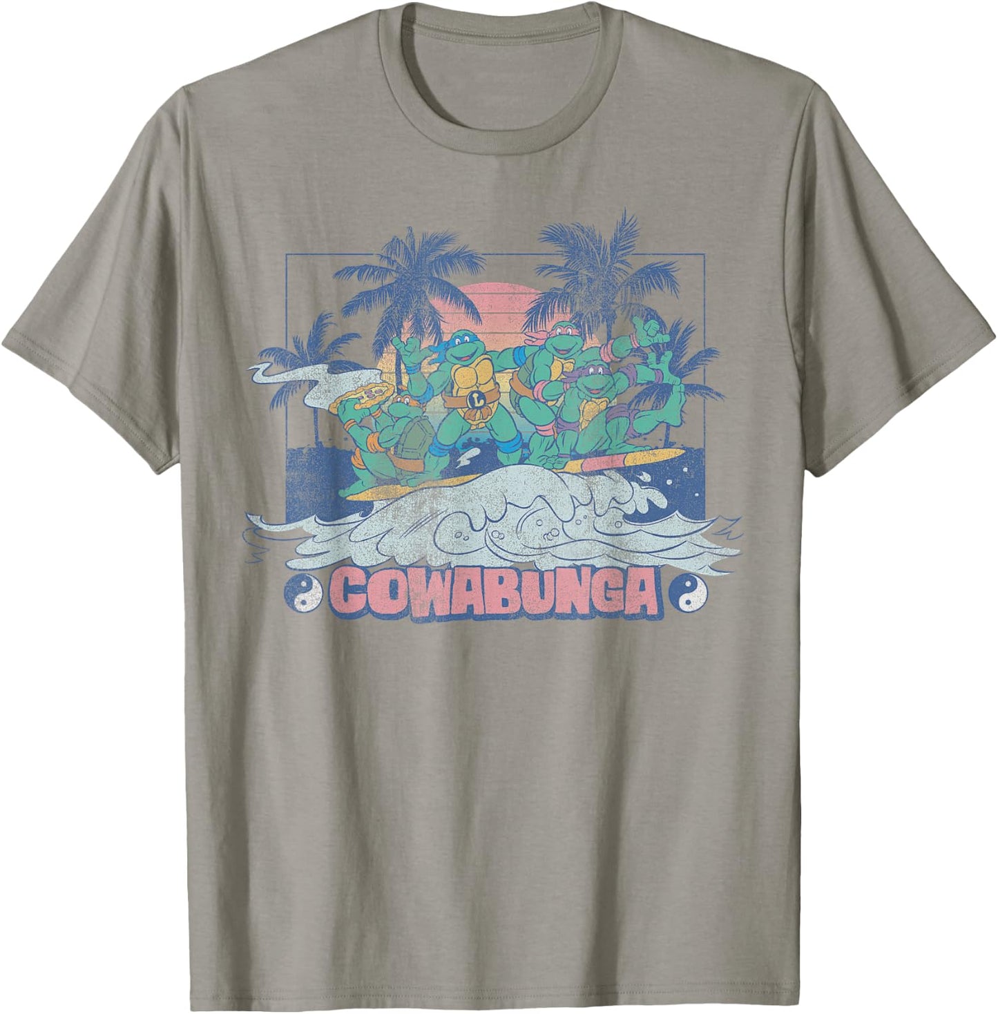 Teenage Mutant Ninja Turtles Ying Yang Cowabunga -Shirt T-Shirt - T-Shirt | Sand