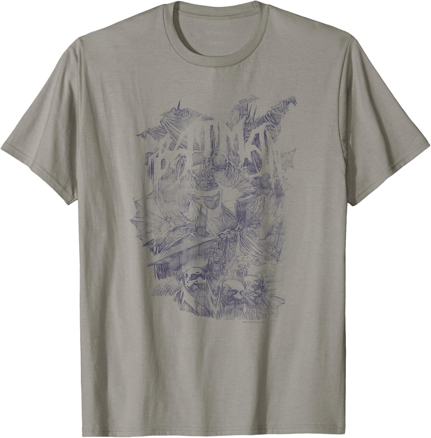 Batman Pencil Bat Collage T Shirt T-Shirt - T-Shirt | Sand