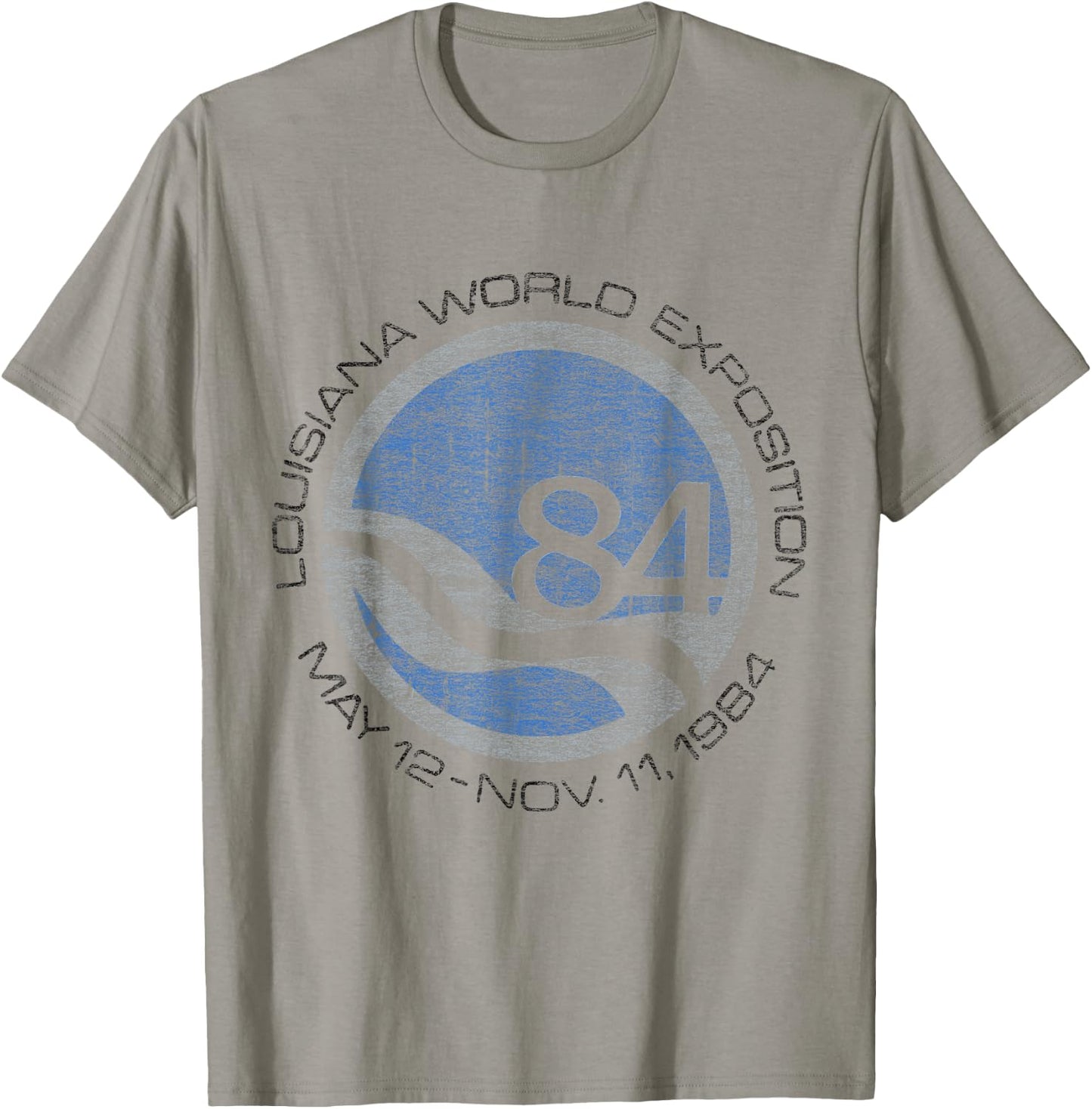 Cool Vintage 1984 World Fair Louisiana T-Shirt - T-Shirt | Sand