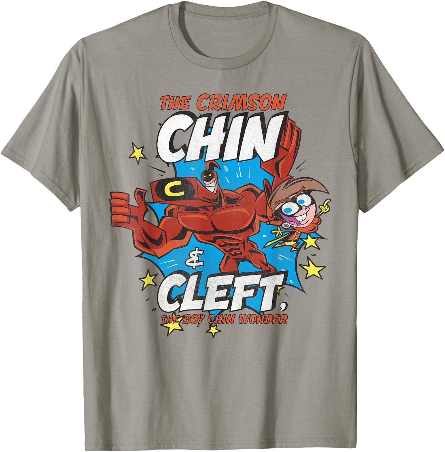 Nickelodeon The Crimson Chin And Cleft, The Boy Wonder T-Shirt - T-Shirt | Sand