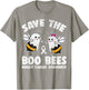 Save The BooBees Boo bees Breast Cancer Halloween Women T-Shirt - T-Shirt | Sand