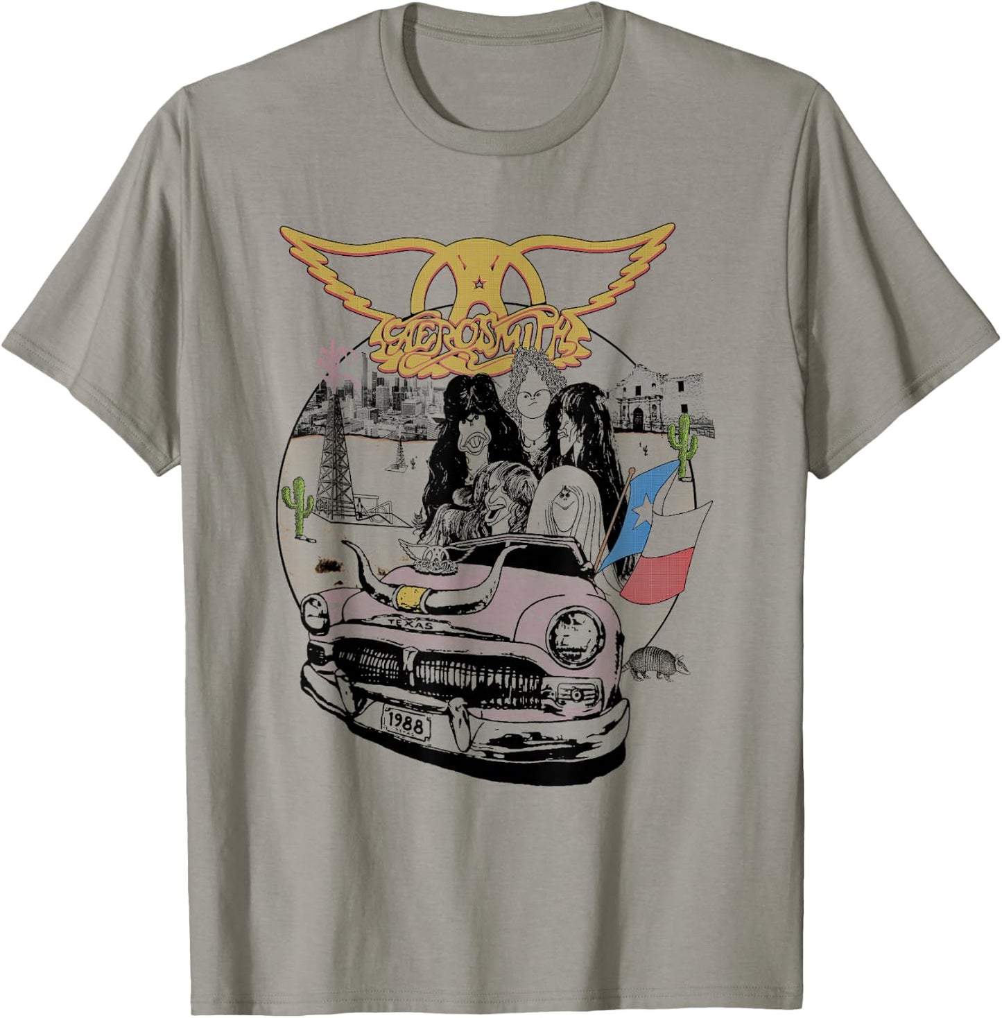 Aerosmith - Kings & Queens Multicolor T-Shirt - T-Shirt | Sand